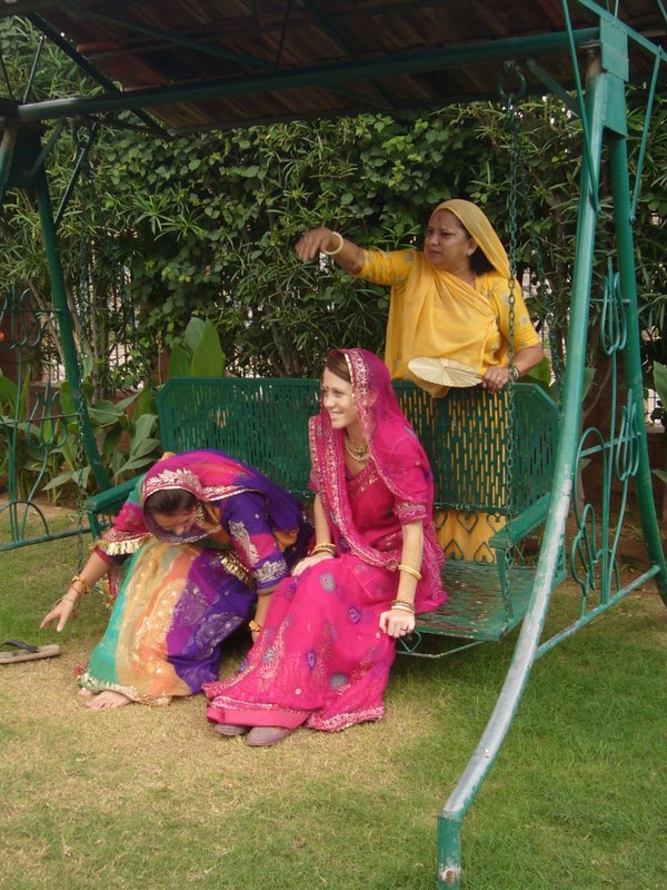 Travel - India - Rajasthan - Jodhpur - Newspaper Photoshoot - The Swing